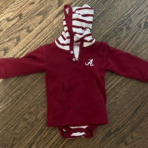 University of Alabama baby onesie